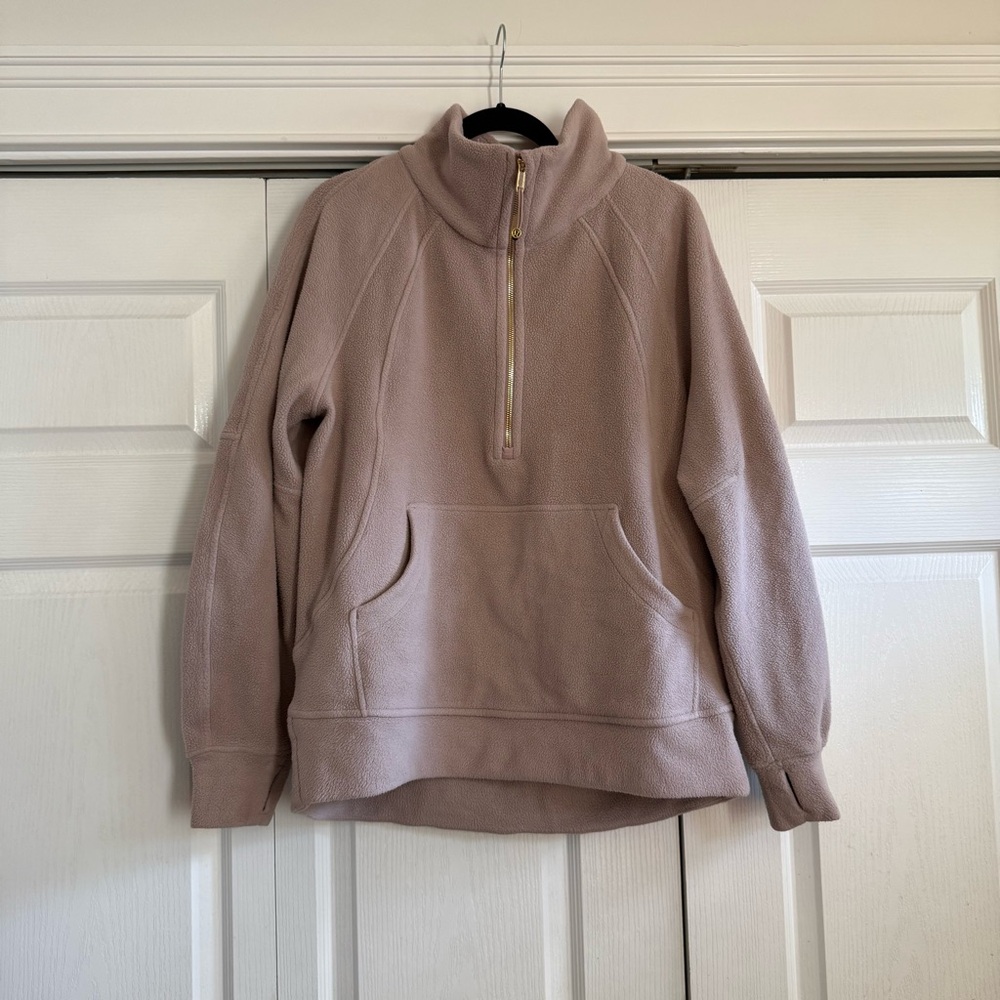 LULULEMON Cozy Half-Zip Pullover in Mauve
